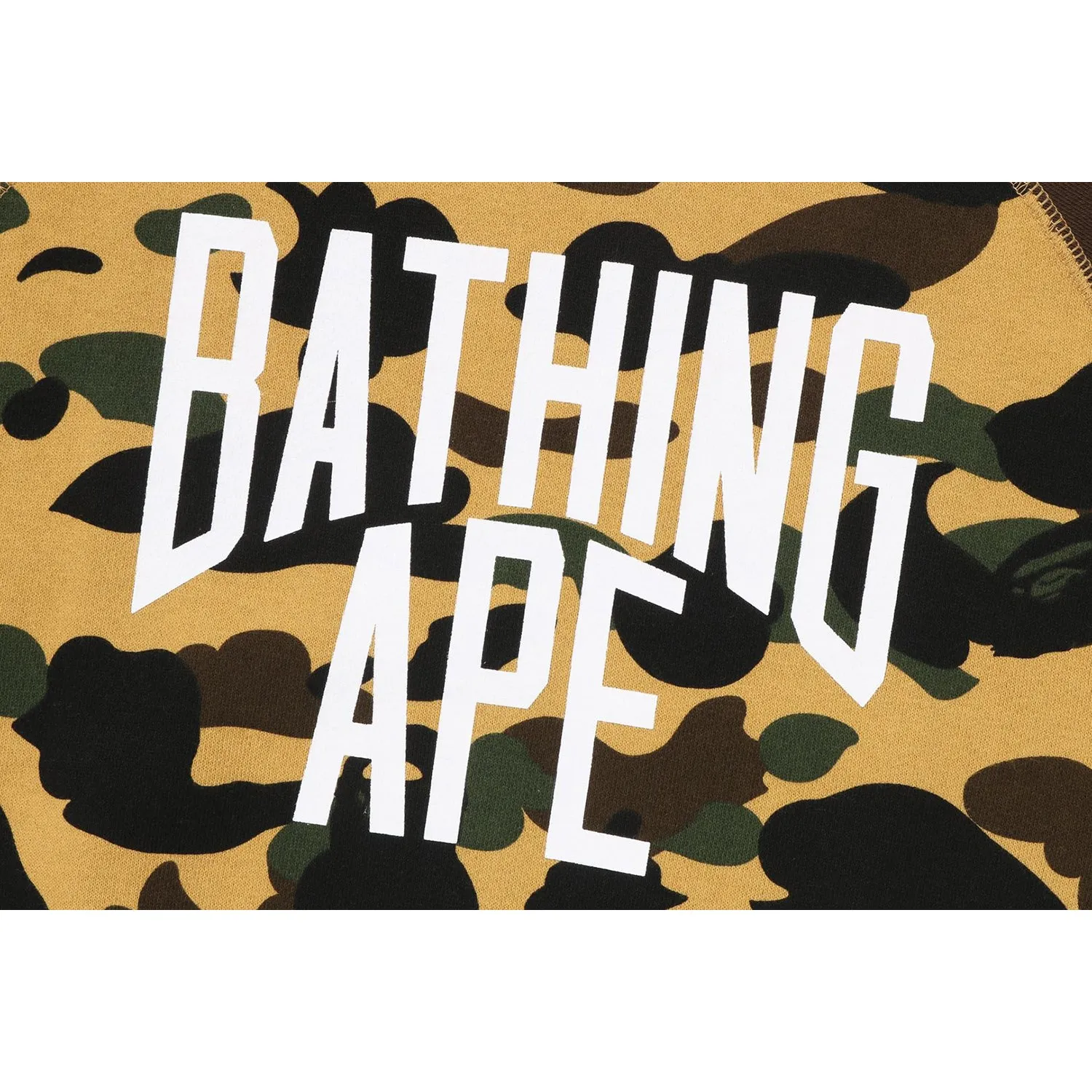 1ST CAMO BATHING APE LOOSE FIT CREWNECK KIDS