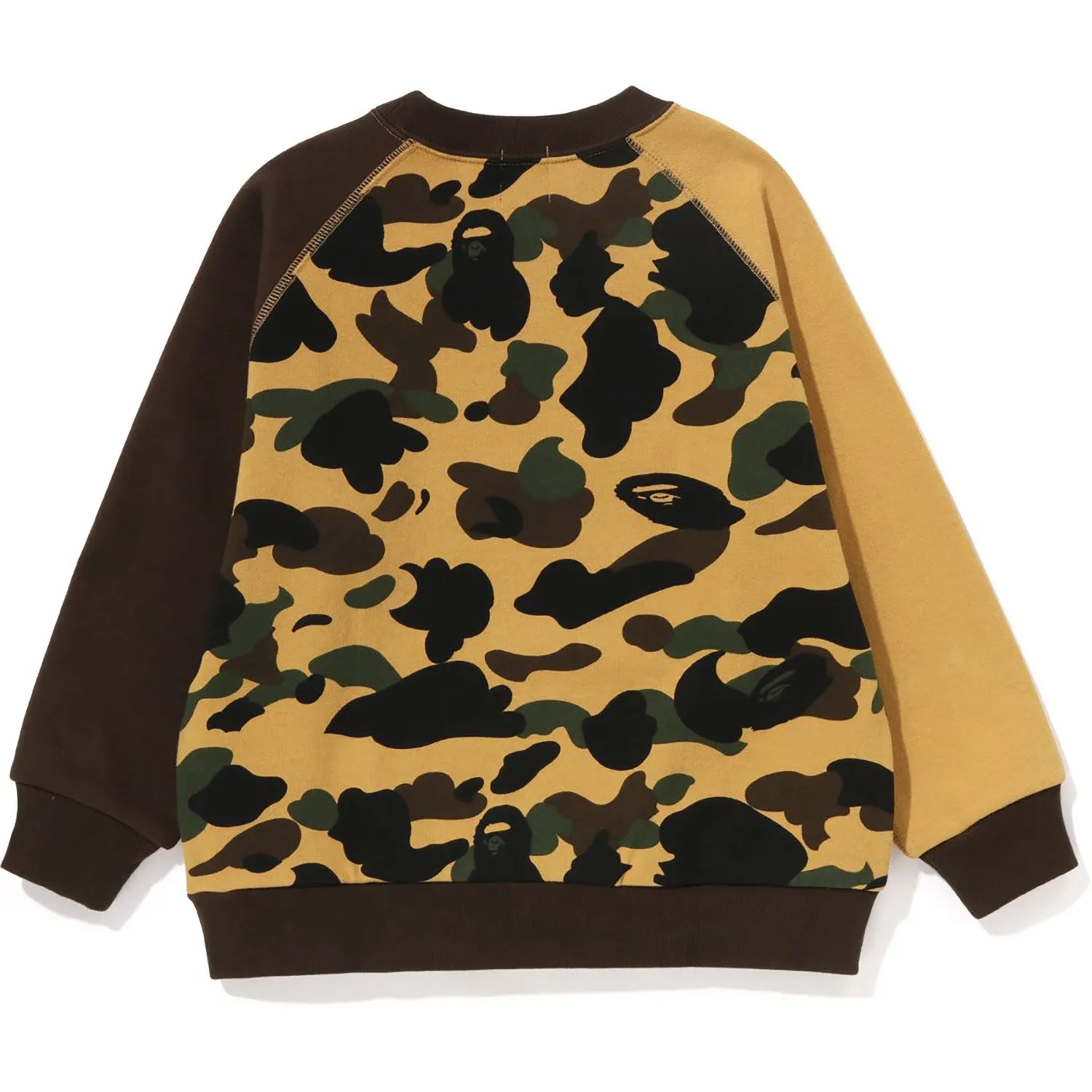 1ST CAMO BATHING APE LOOSE FIT CREWNECK KIDS