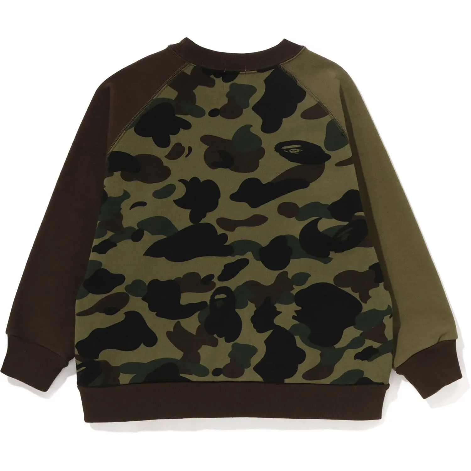 1ST CAMO BATHING APE LOOSE FIT CREWNECK KIDS