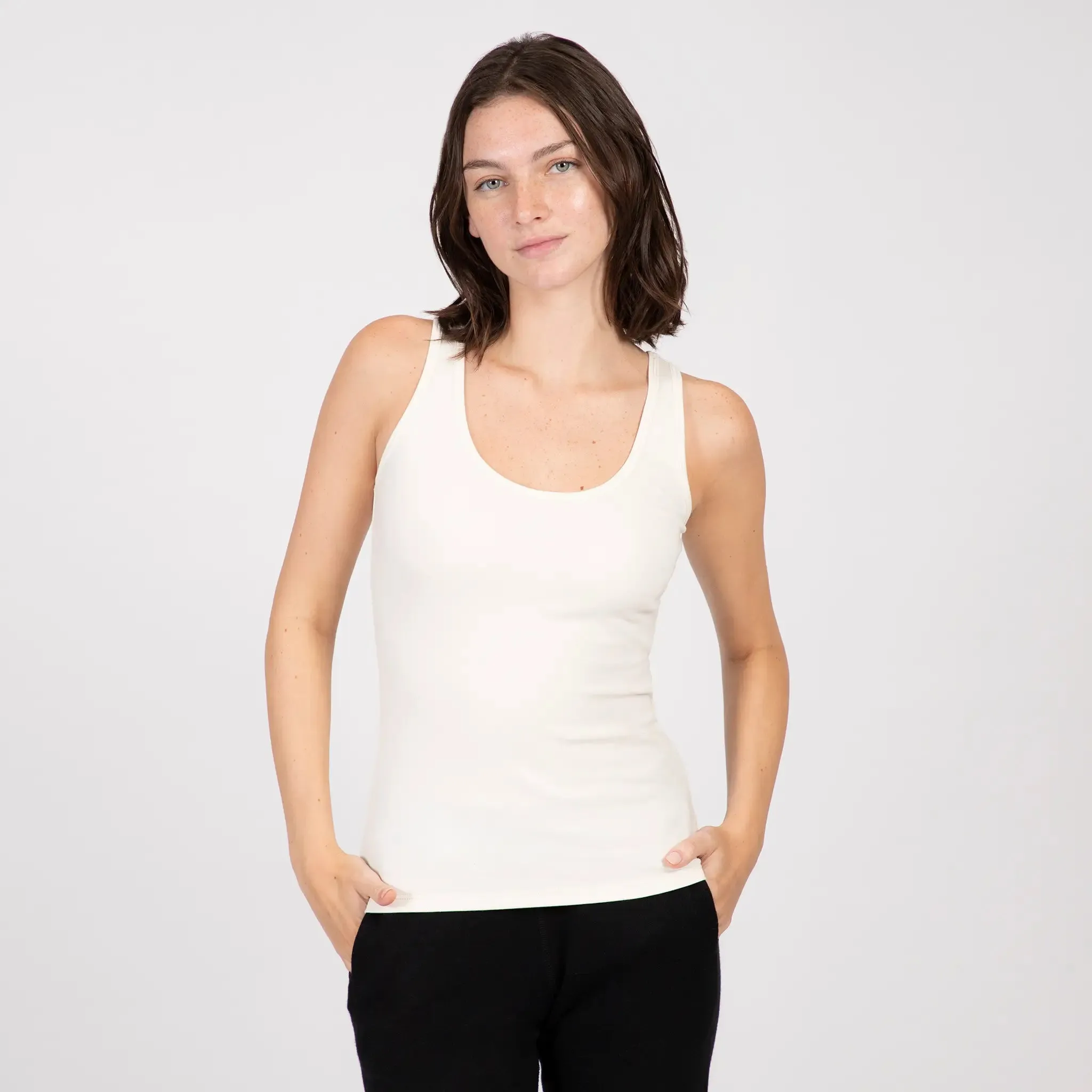 6 Pack - Women's Organic Pima Cotton Tank Tops