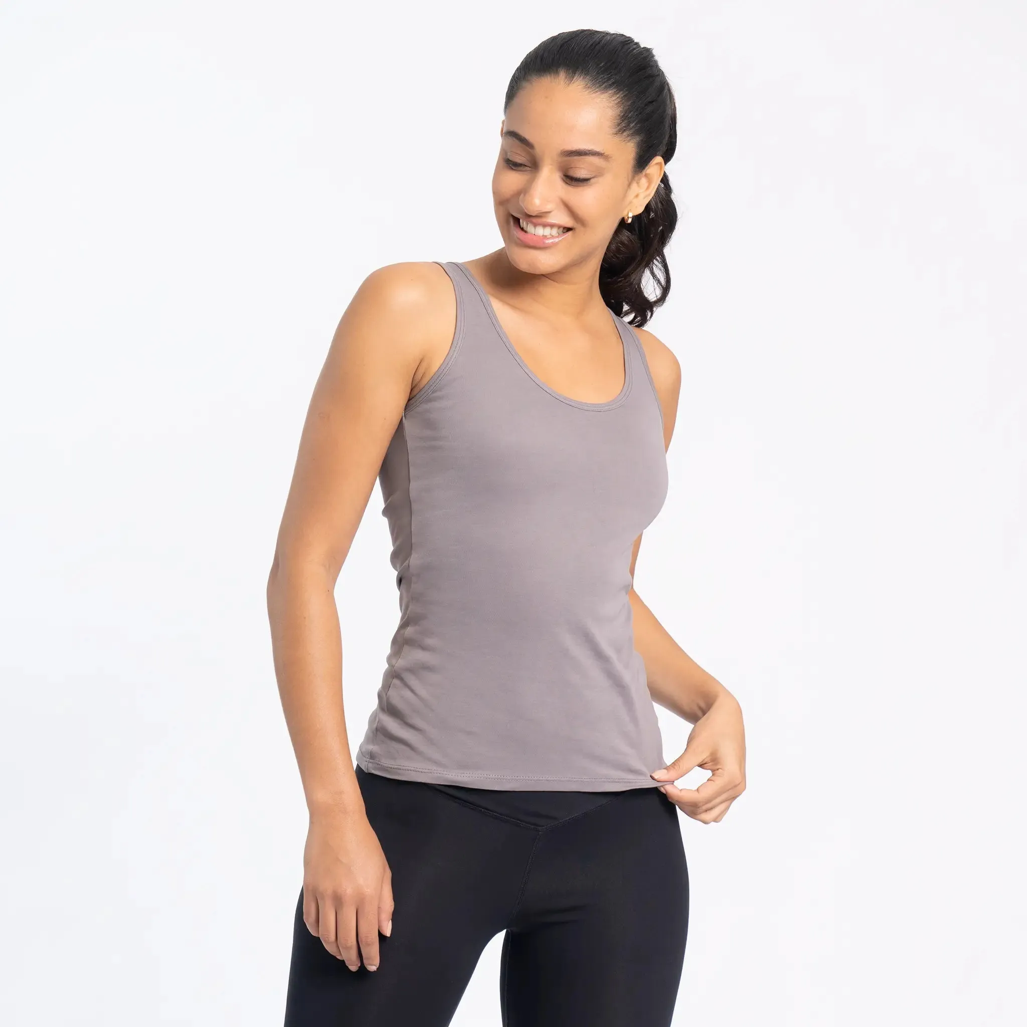 6 Pack - Women's Organic Pima Cotton Tank Tops