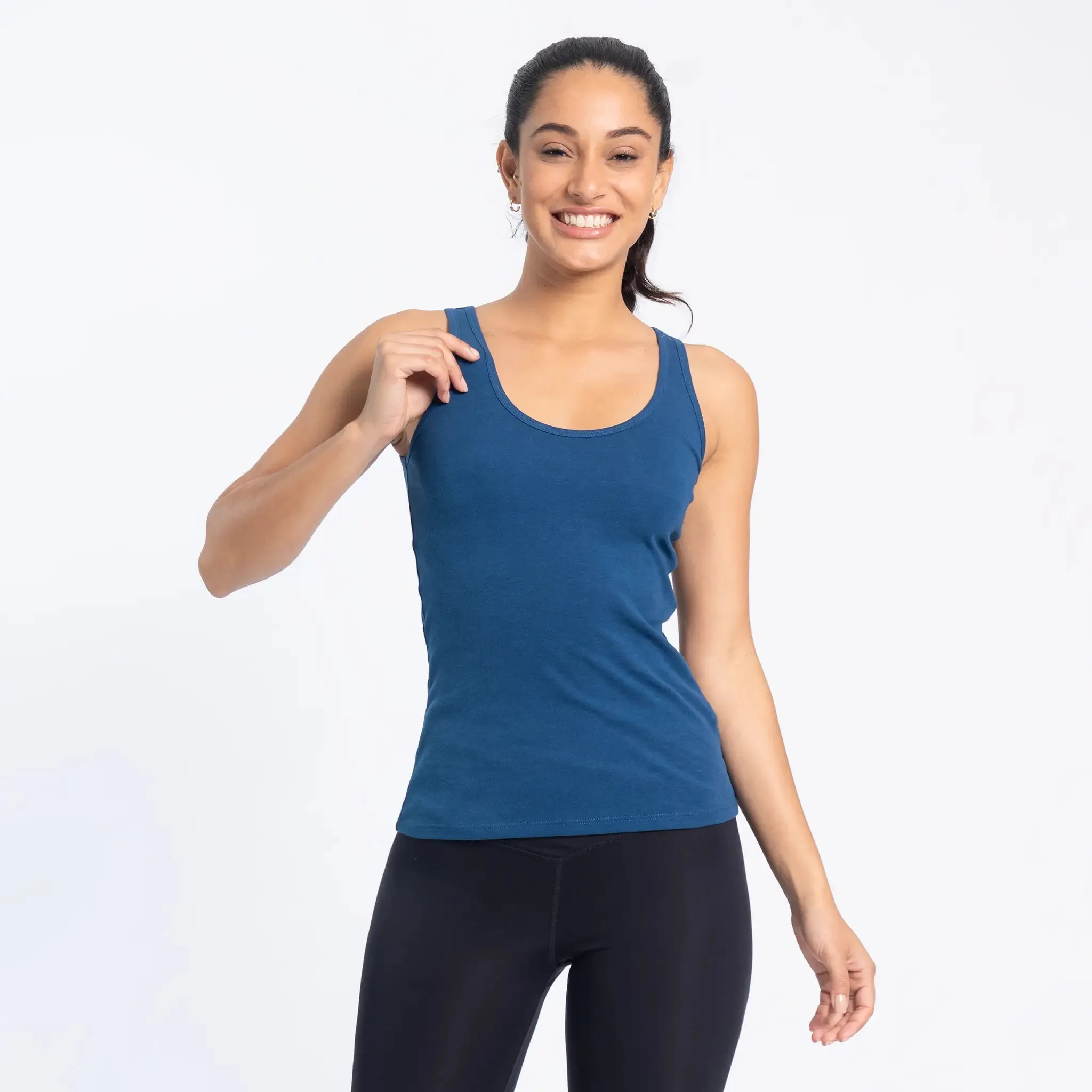 6 Pack - Women's Organic Pima Cotton Tank Tops