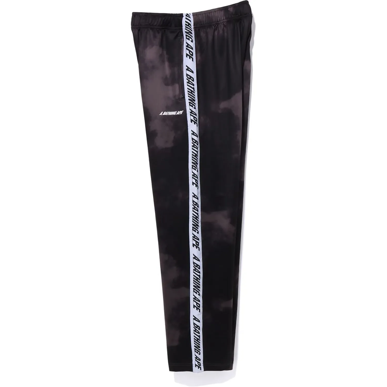 A BATHING APE TIE DYE TRACK PANTS MENS