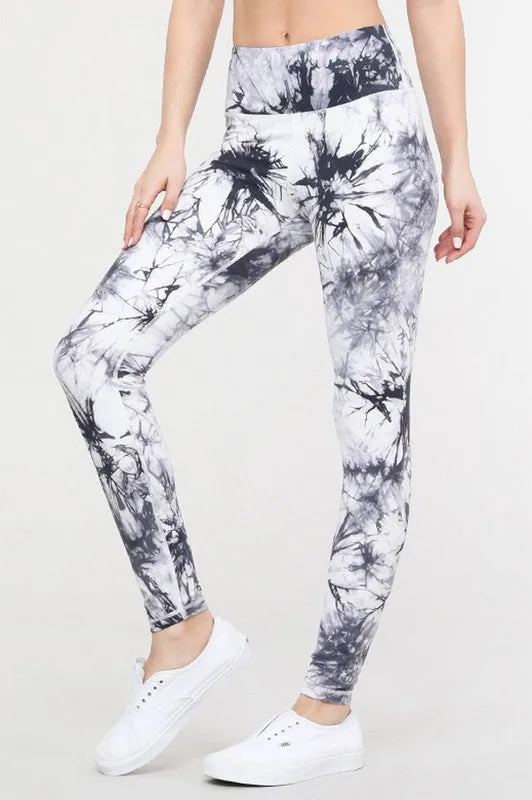 Active Buttery Soft Tye Dye Workout Leggings