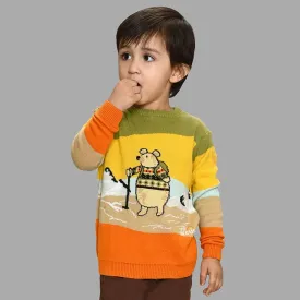 Adventure Bruin Printed Sweater