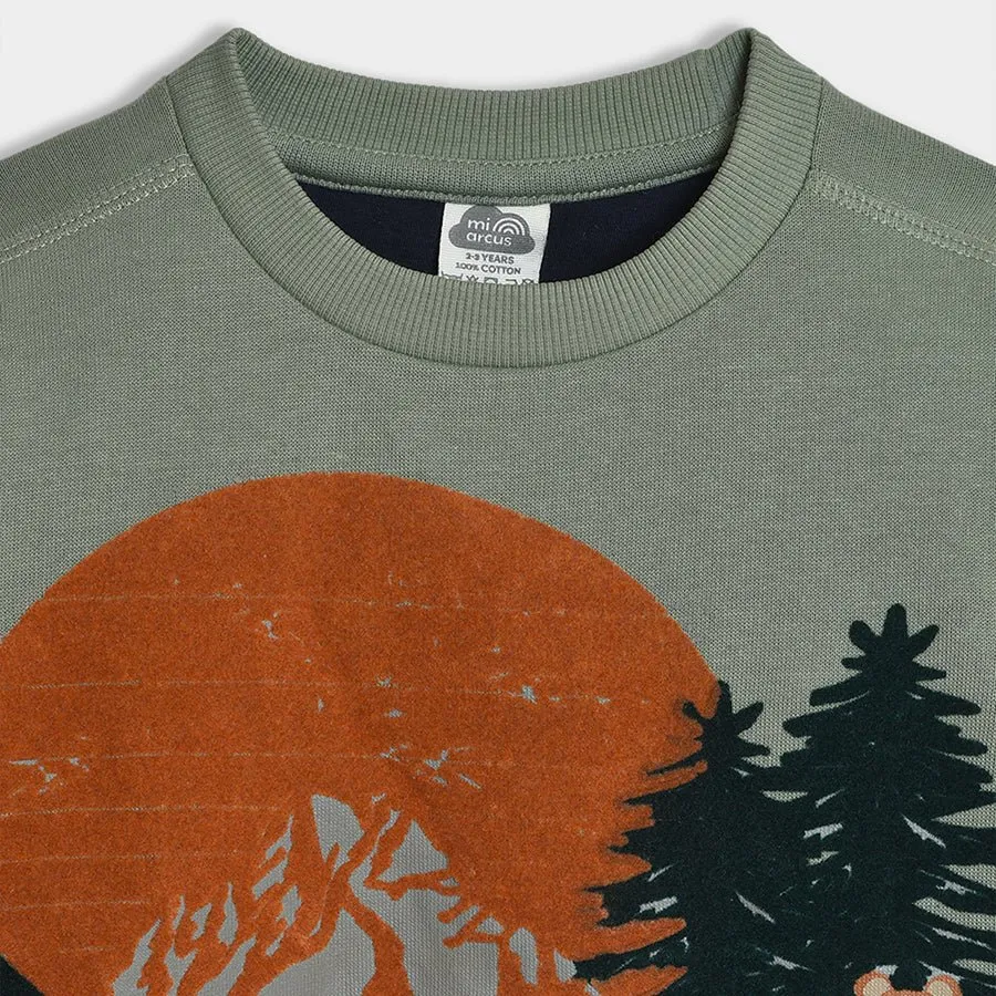 Adventure Explore Printed Sweatshirt