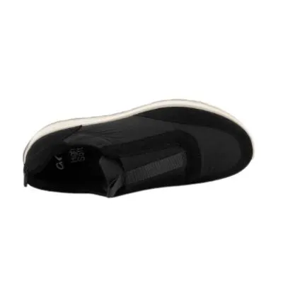 Ara New York Black Women's Slip-On Walking Shoes