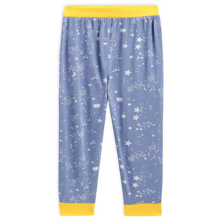 Baby Boy Star Print Slumber Set (Top & Pyjama)