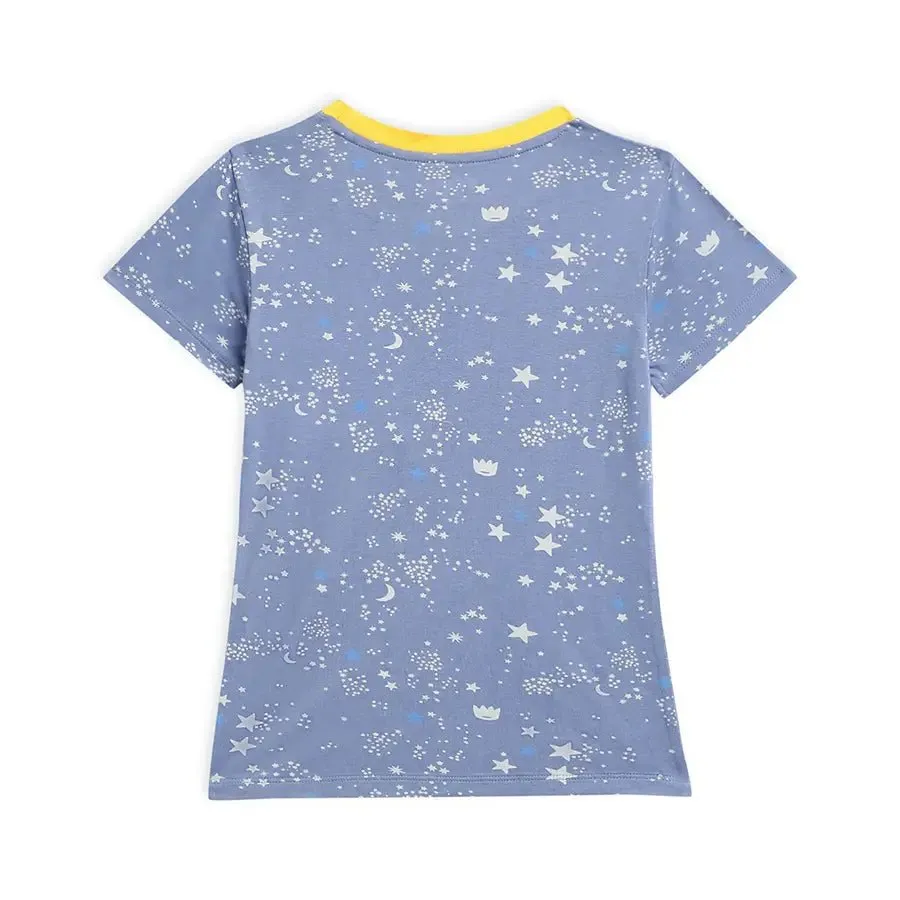 Baby Boy Star Print Slumber Set (Top & Pyjama)