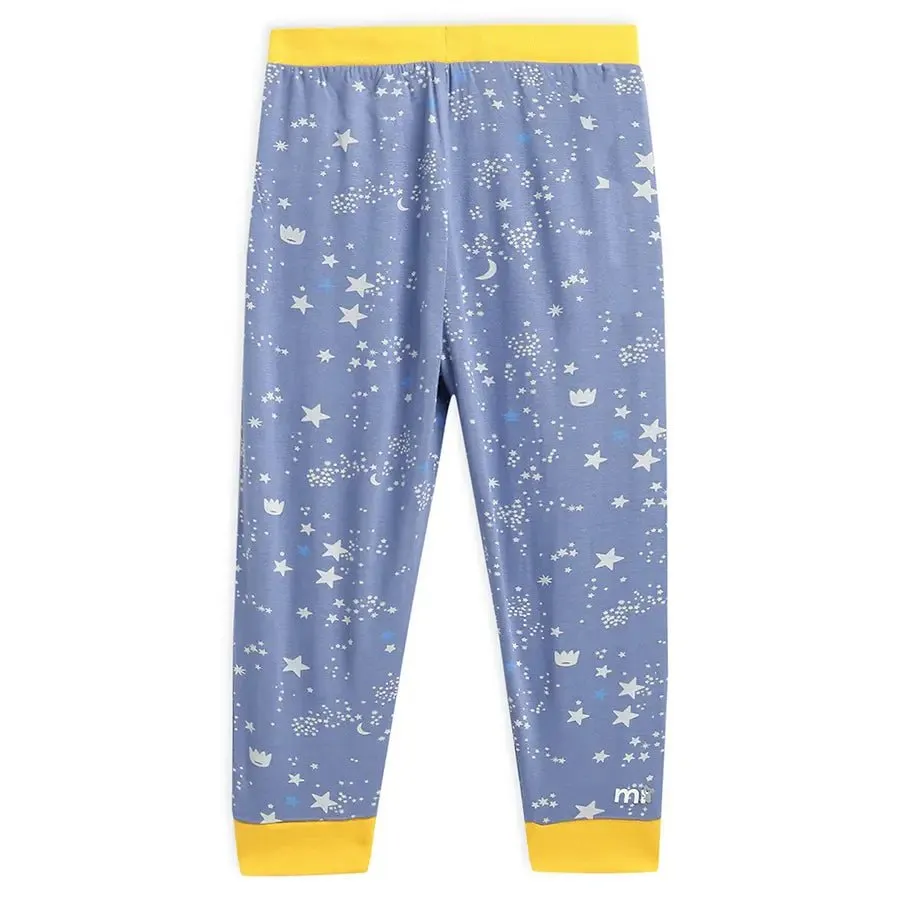 Baby Boy Star Print Slumber Set (Top & Pyjama)