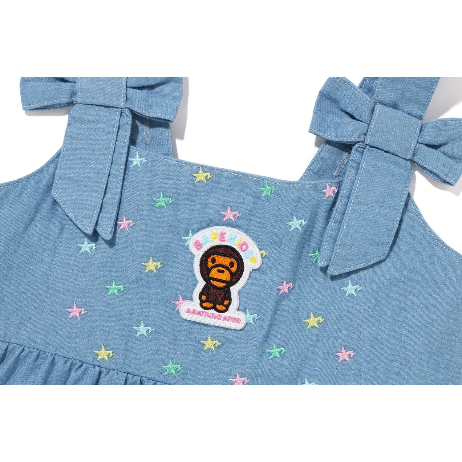 BABY MILO STA LIGHT DENIM ONEPIECE KIDS