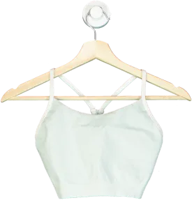 Bamford Sage Green Activewear Bra Top UK XS