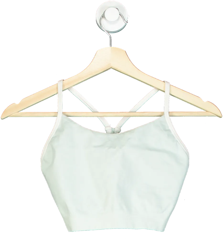 Bamford Sage Green Activewear Bra Top UK XS