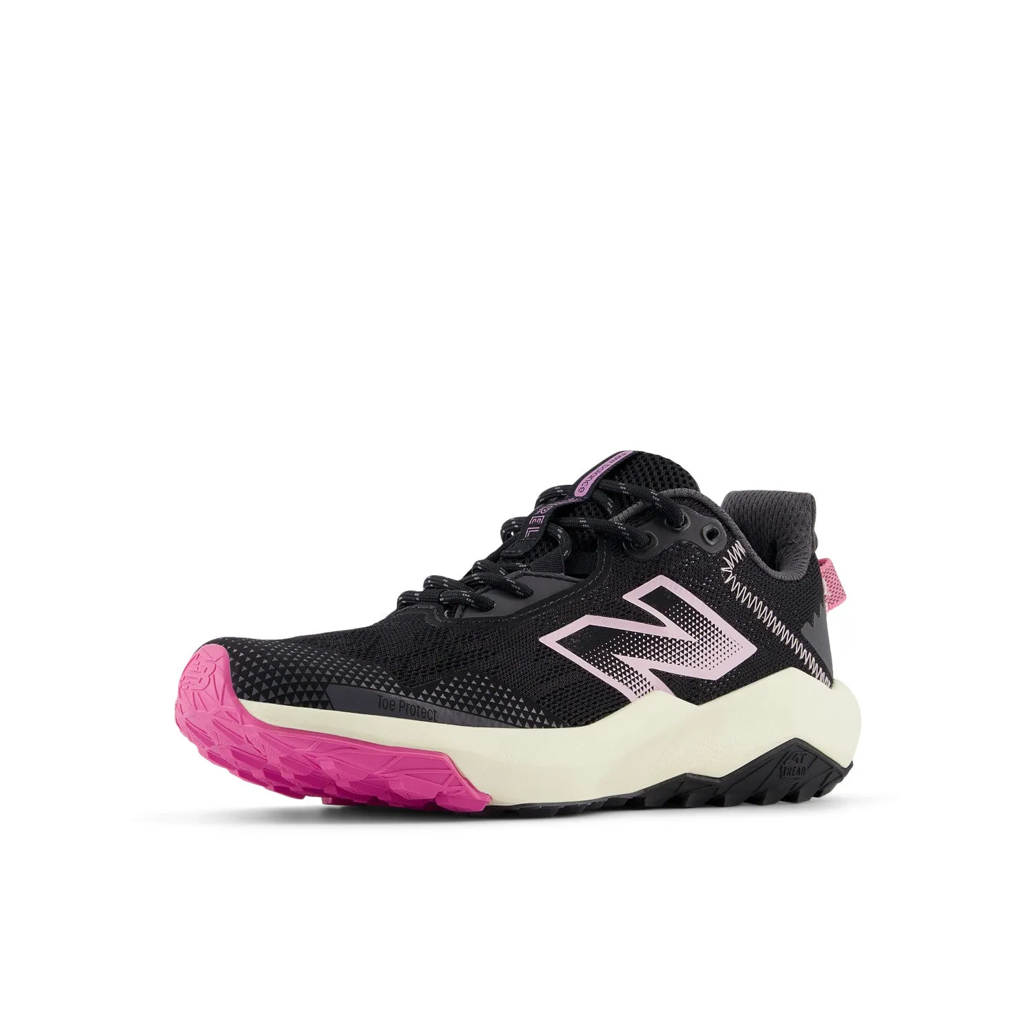 Big Kid's New Balance DynaSoft Nitrel v6 Color: Black/Real Pink