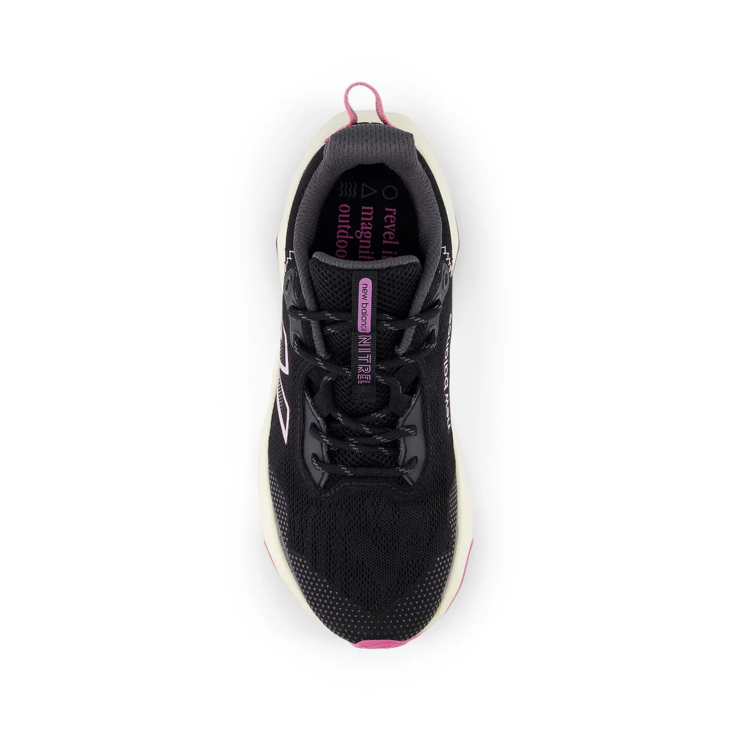 Big Kid's New Balance DynaSoft Nitrel v6 Color: Black/Real Pink