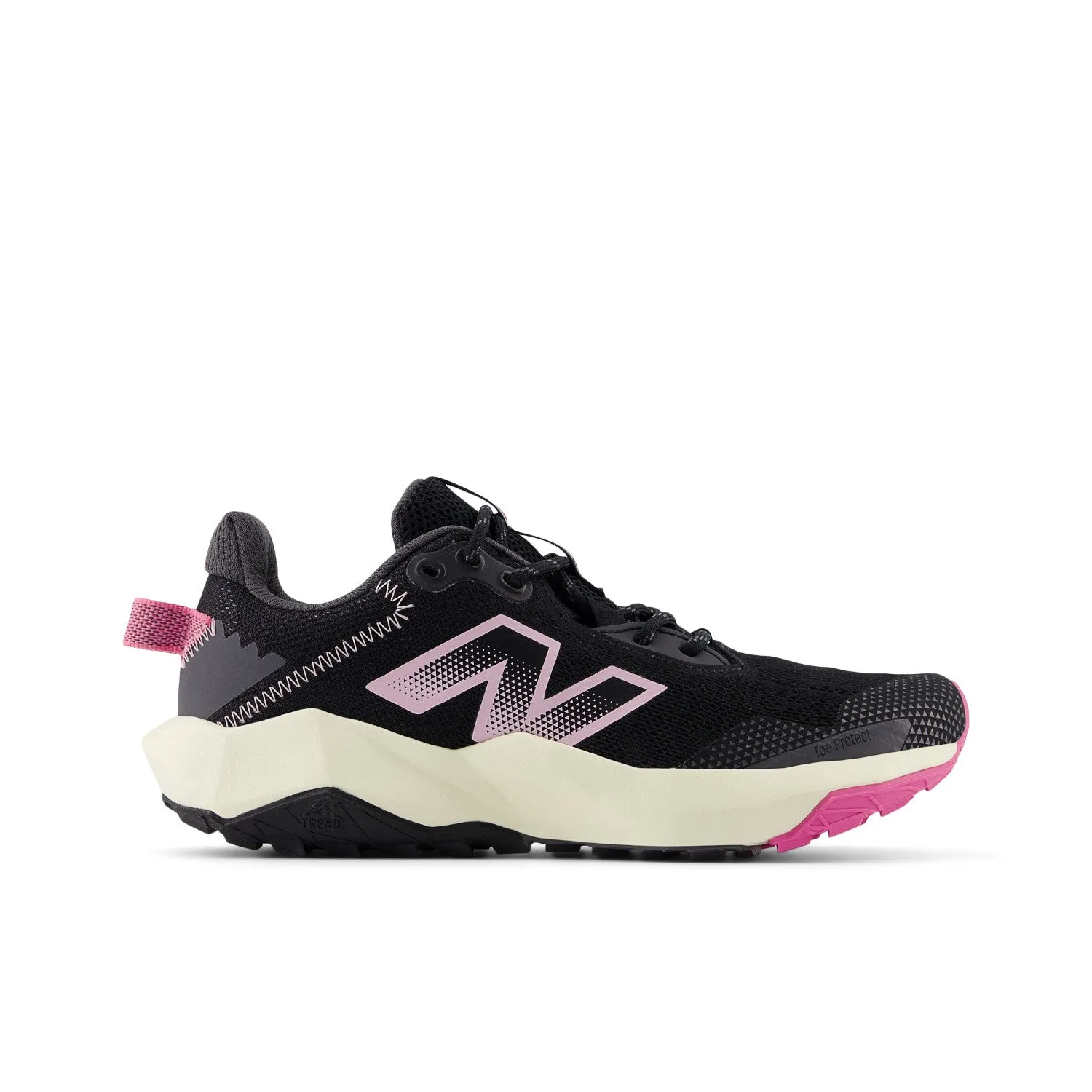 Big Kid's New Balance DynaSoft Nitrel v6 Color: Black/Real Pink