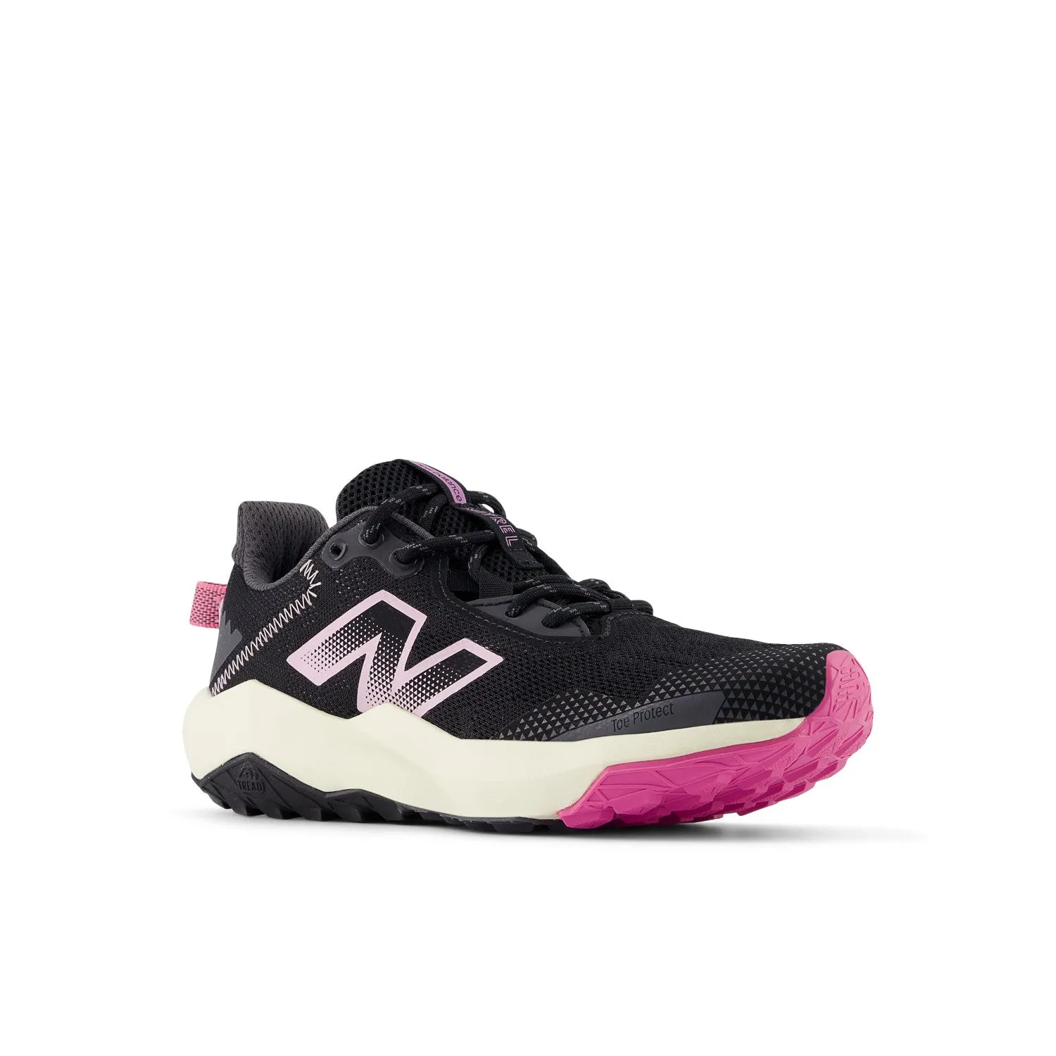 Big Kid's New Balance DynaSoft Nitrel v6 Color: Black/Real Pink