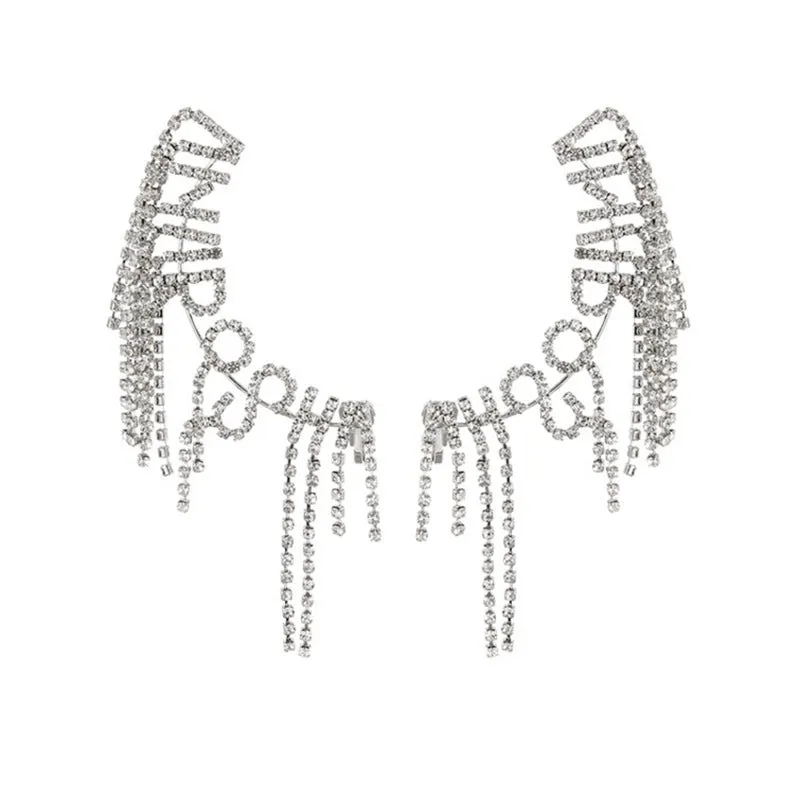 BRIA - Scrambled Fringe Ear Jackets