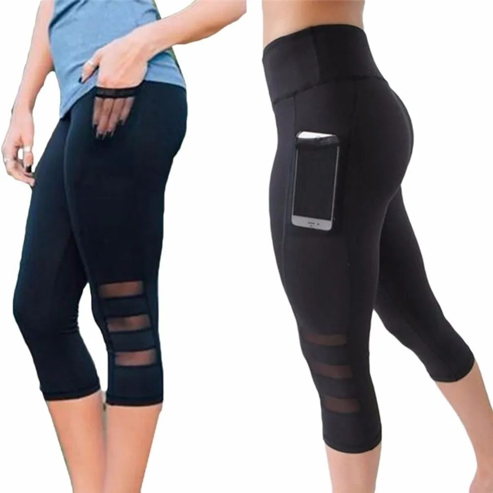 Calf Length Yoga Leggings Women