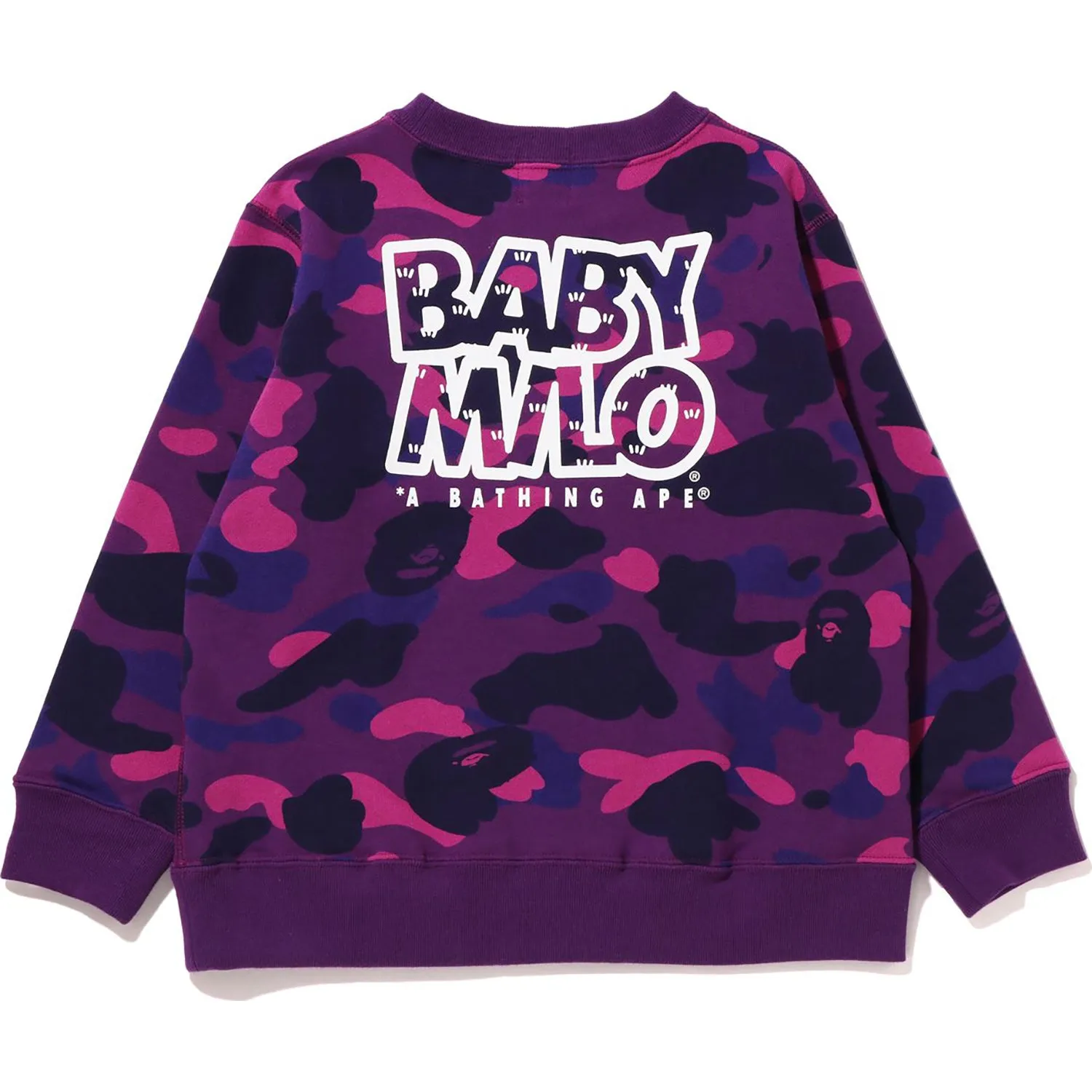 COLOR CAMO BABY MILO CAMP CREWNECK KIDS