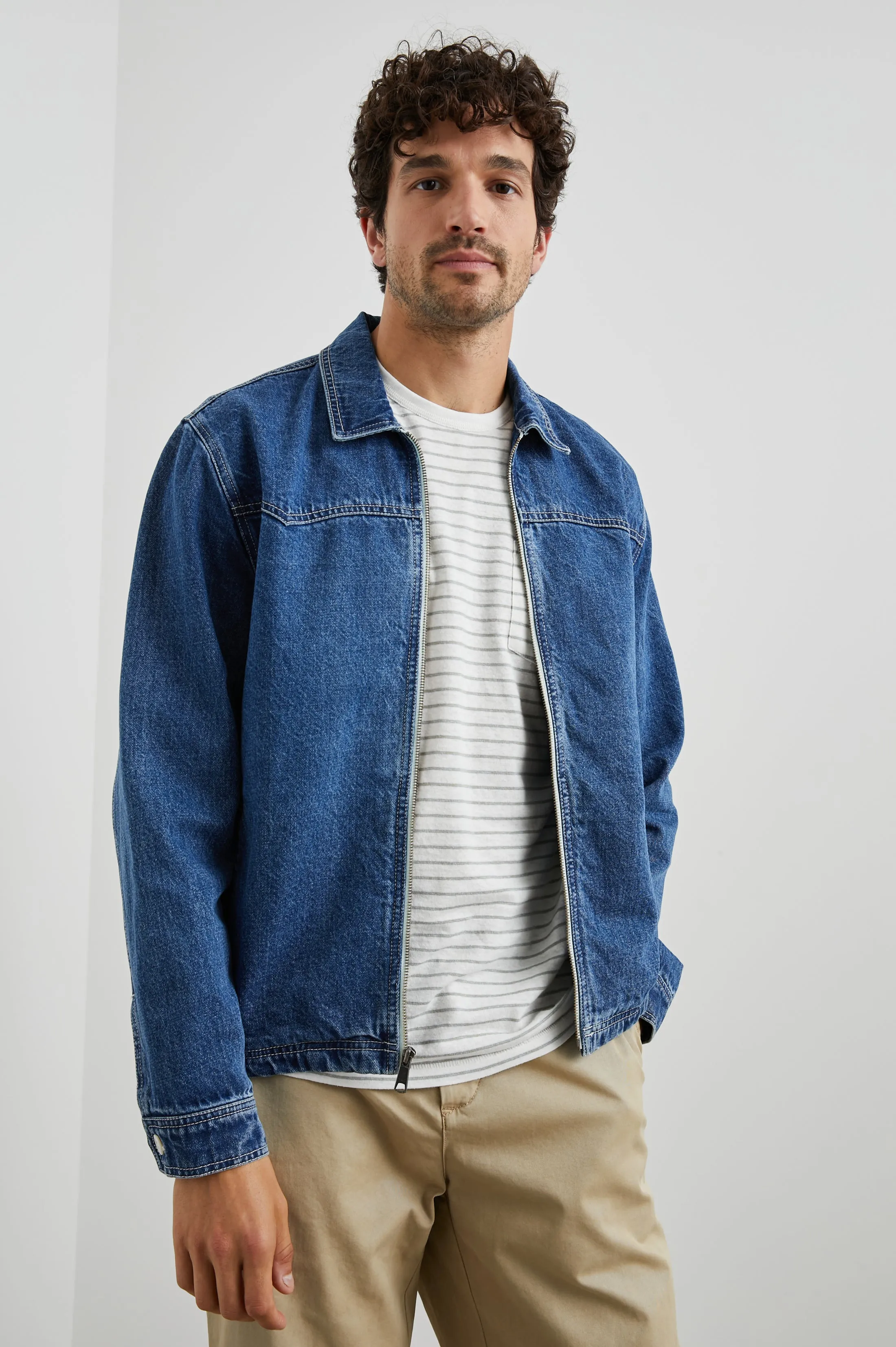 COOKE JACKET - RINSE WASH