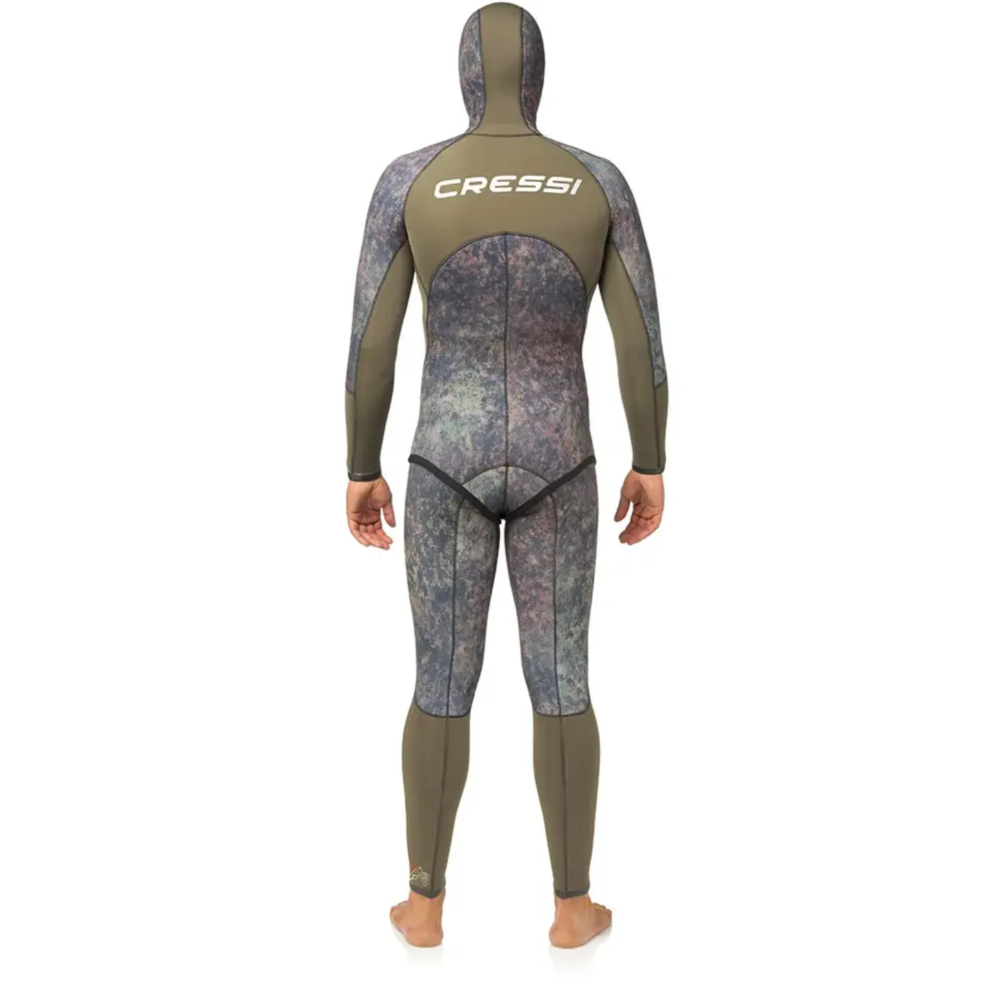 Cressi Seppia Open Cell Camo Wetsuit 5mm 2PC - Men