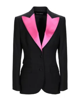 Dolce & Gabbana Women Blazer Black 8 UK