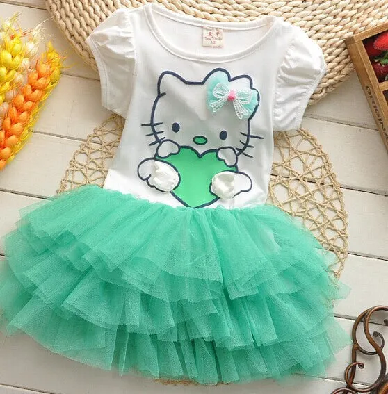 Free shipping 2016 Baby Girls Dress Cute Minnie Long Sleeve Spring Sport Princess Style Party Clothing