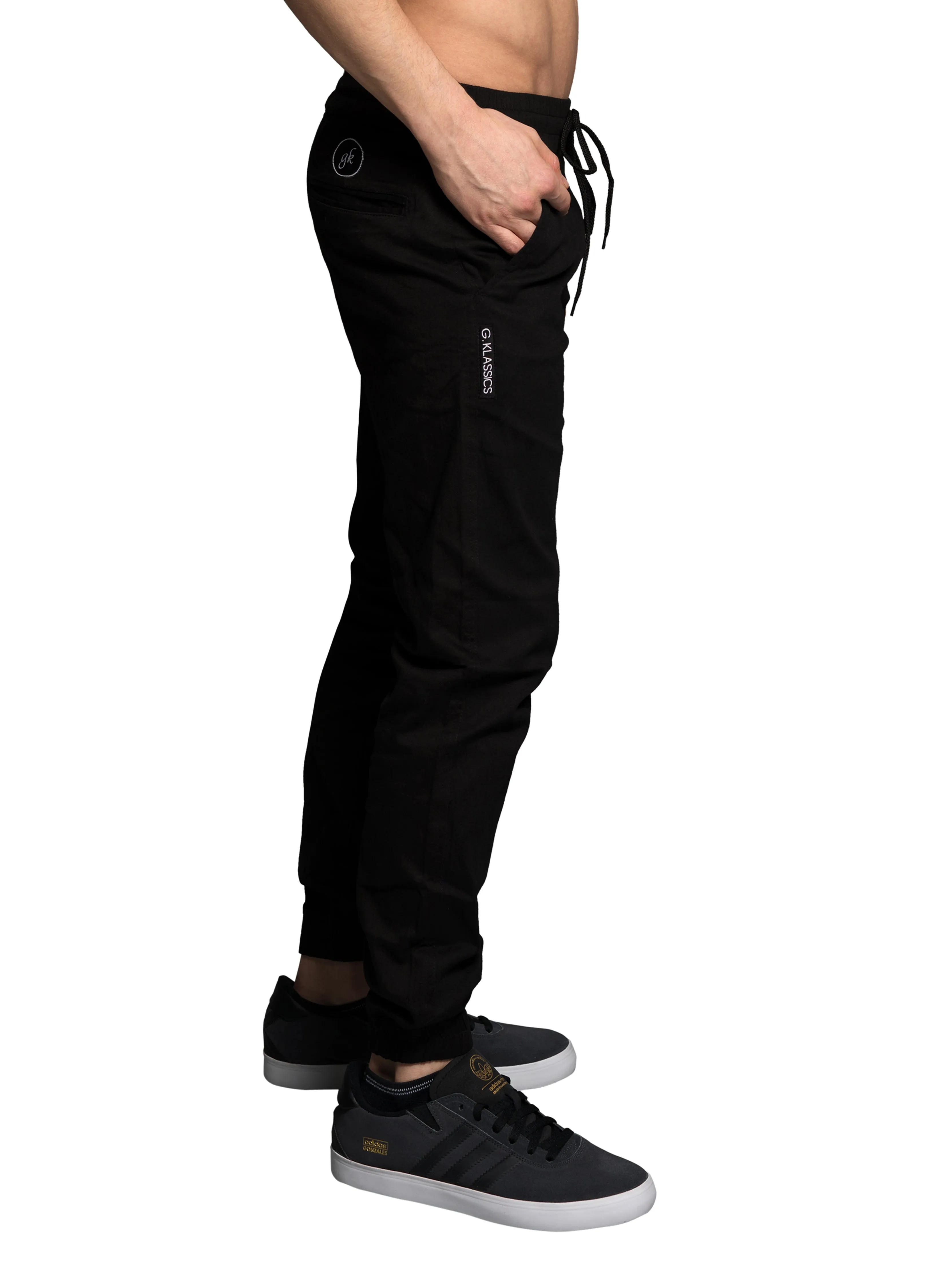 Gully Klassics Black Jogger Pants