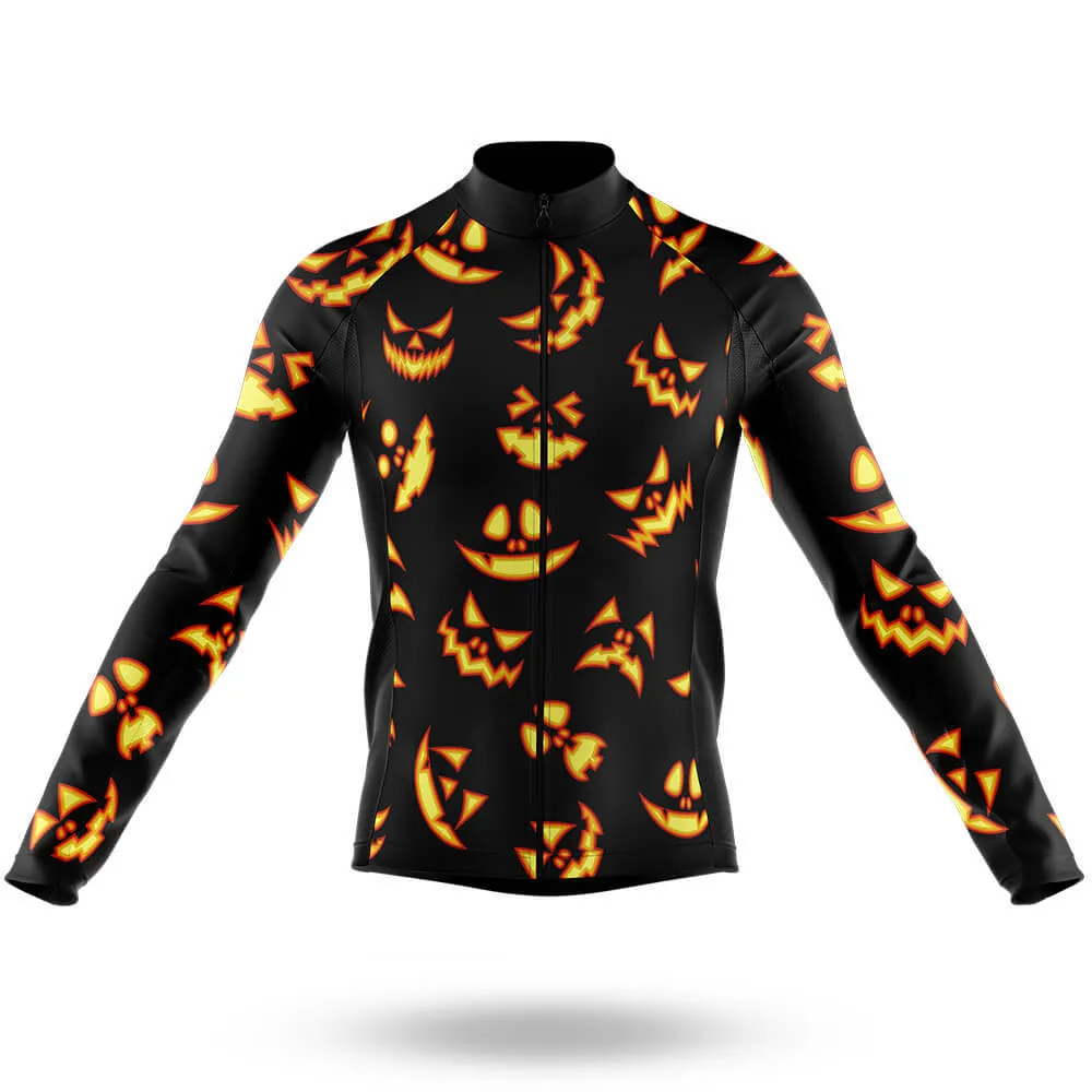 Jack O Lantern Faces - Men's Cycling Kit