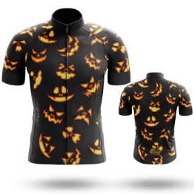 Jack O Lantern Faces - Men's Cycling Kit