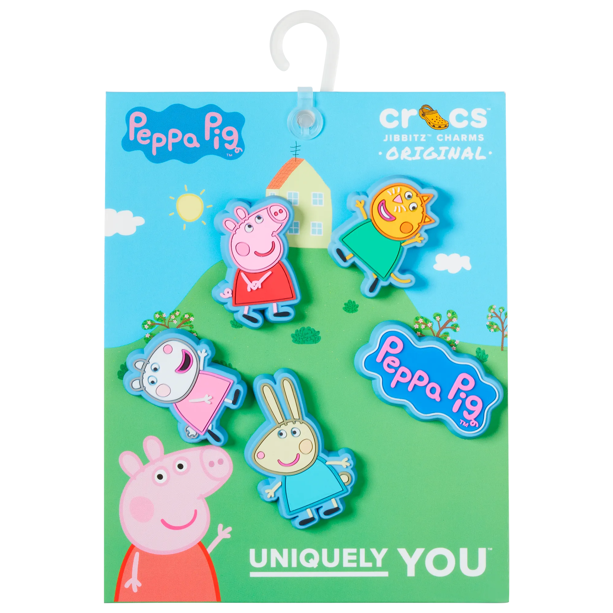 JIBBITZ PEPPA PIG 5 PACK