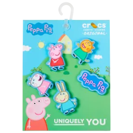 JIBBITZ PEPPA PIG 5 PACK