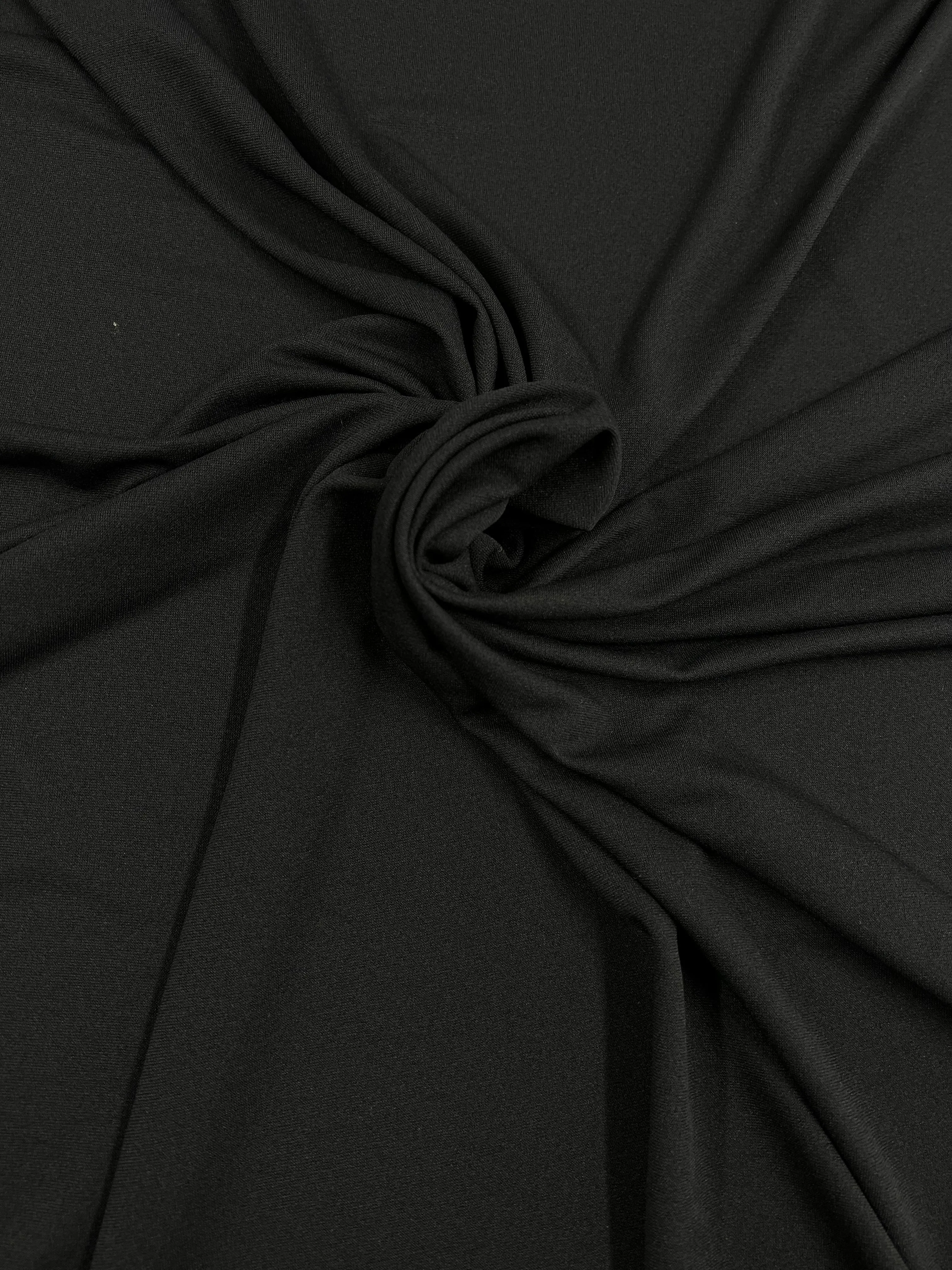 Knit Lining - Lining - Black - 140cm