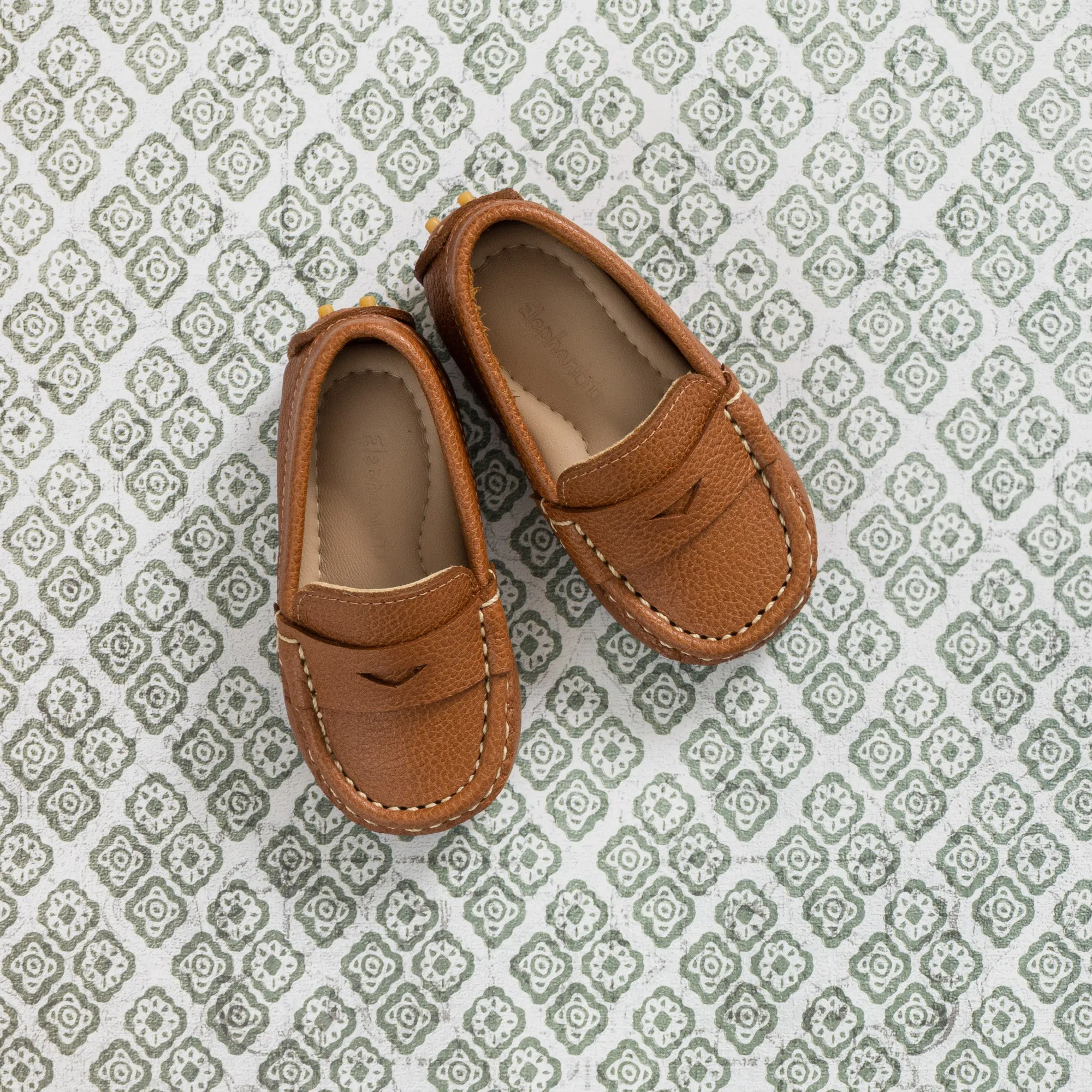 Lakke Driver Loafer for Toddlers Tan