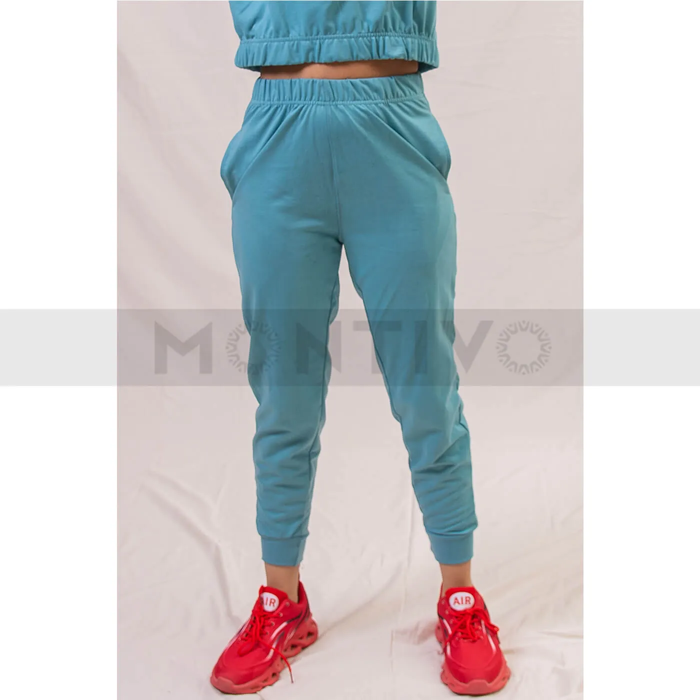 Light Blue Joggers Trousers