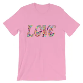 Love is all you need, Valentines Day Heart T-shirt Tee Short-Sleeve Unisex T-Shirt