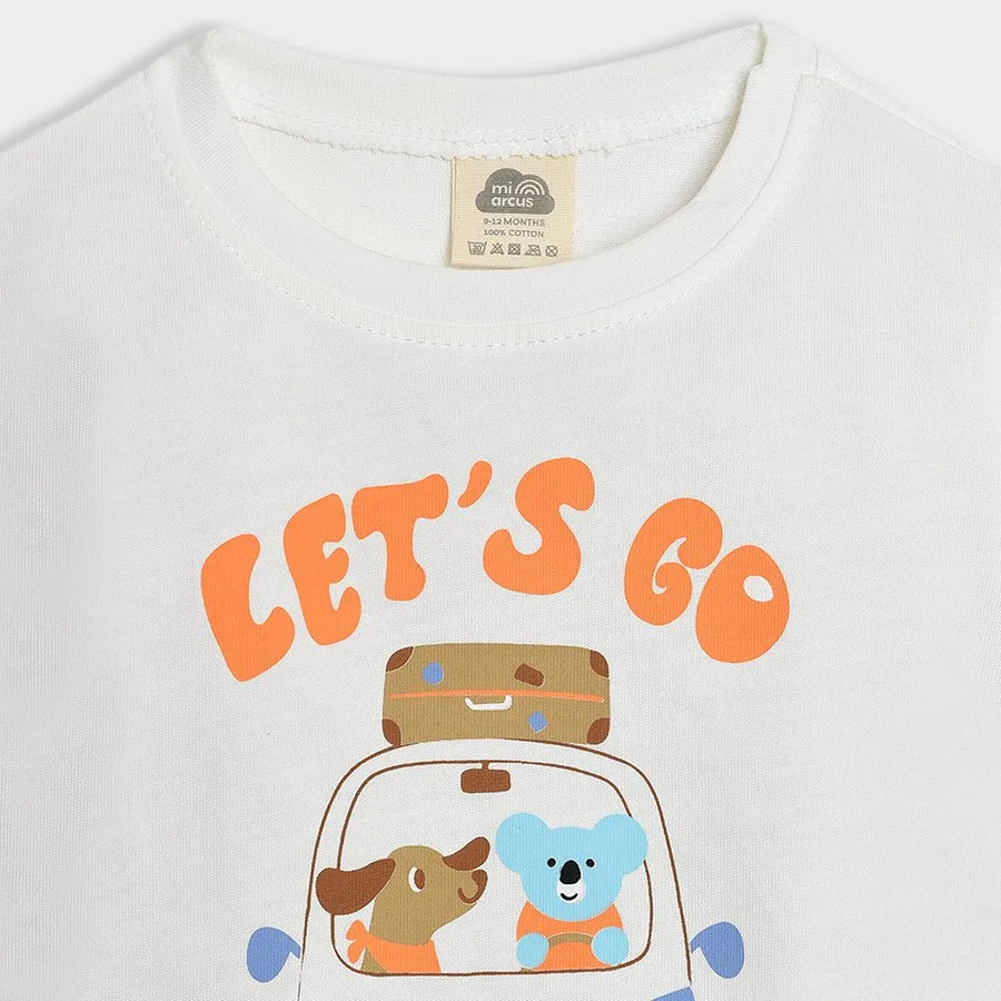 Luxe Let's Go Shirt & T-Shirt Set