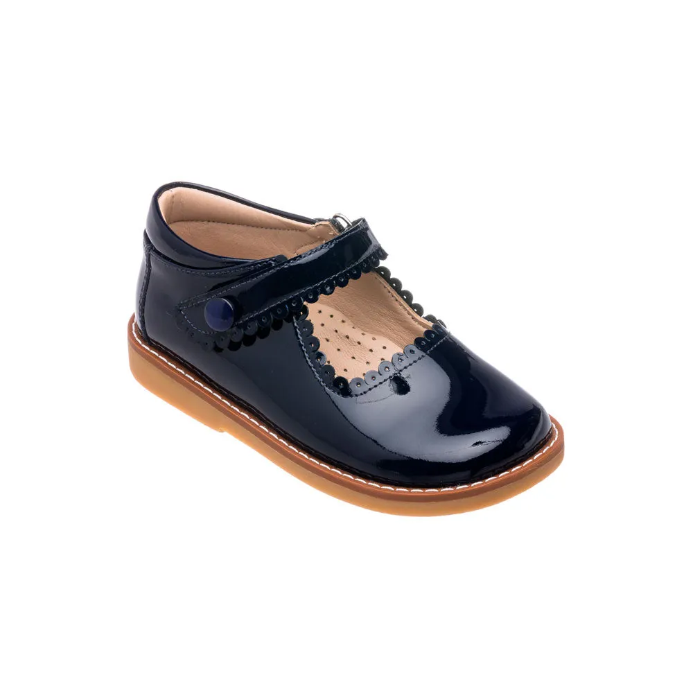 Mary Jane Patent Navy Blue