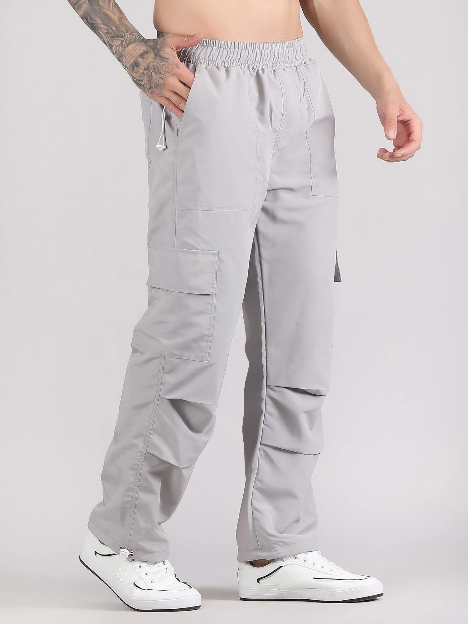 Men parachute track pants - waterproof pants