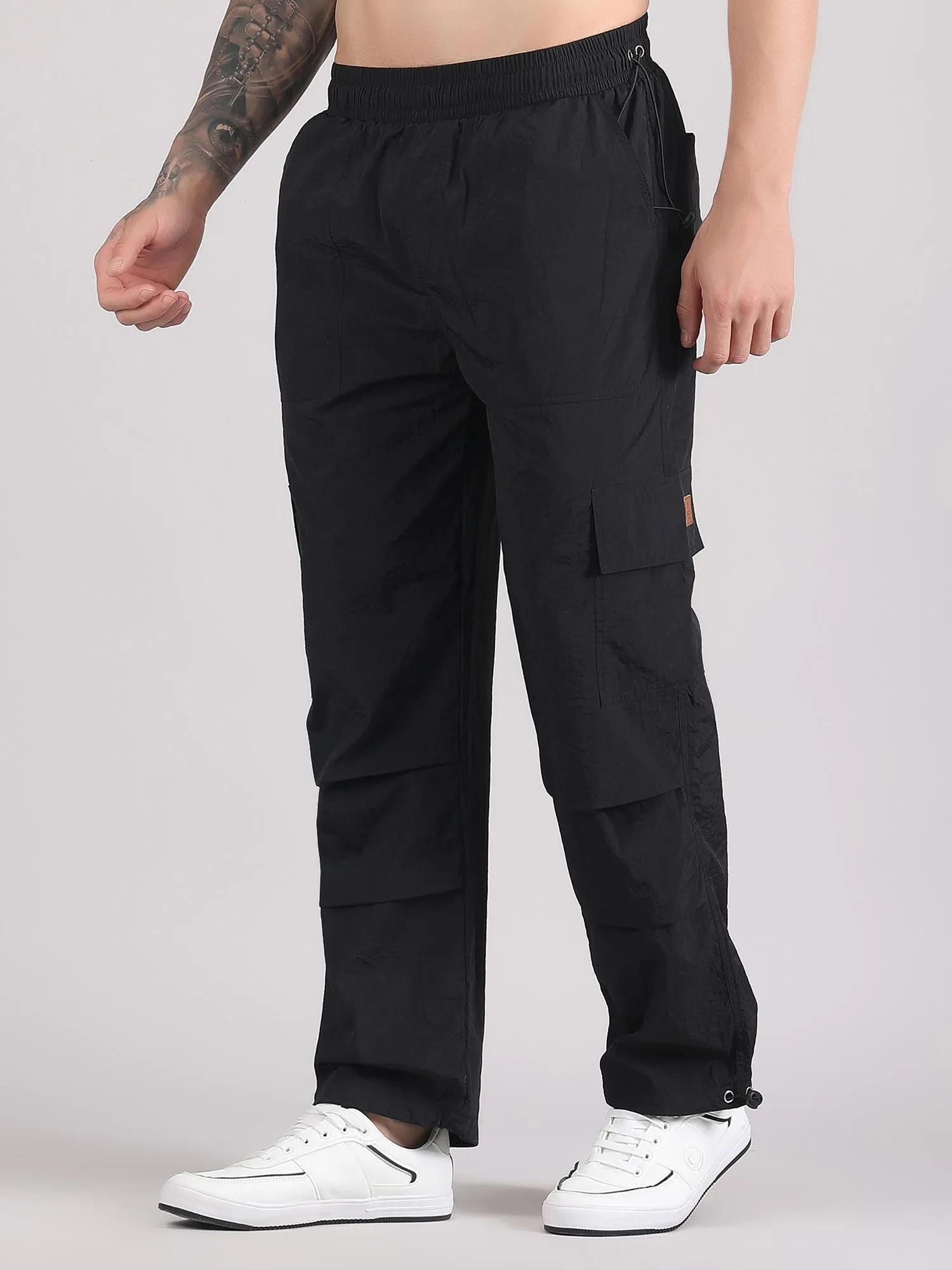 Men parachute track pants - waterproof pants