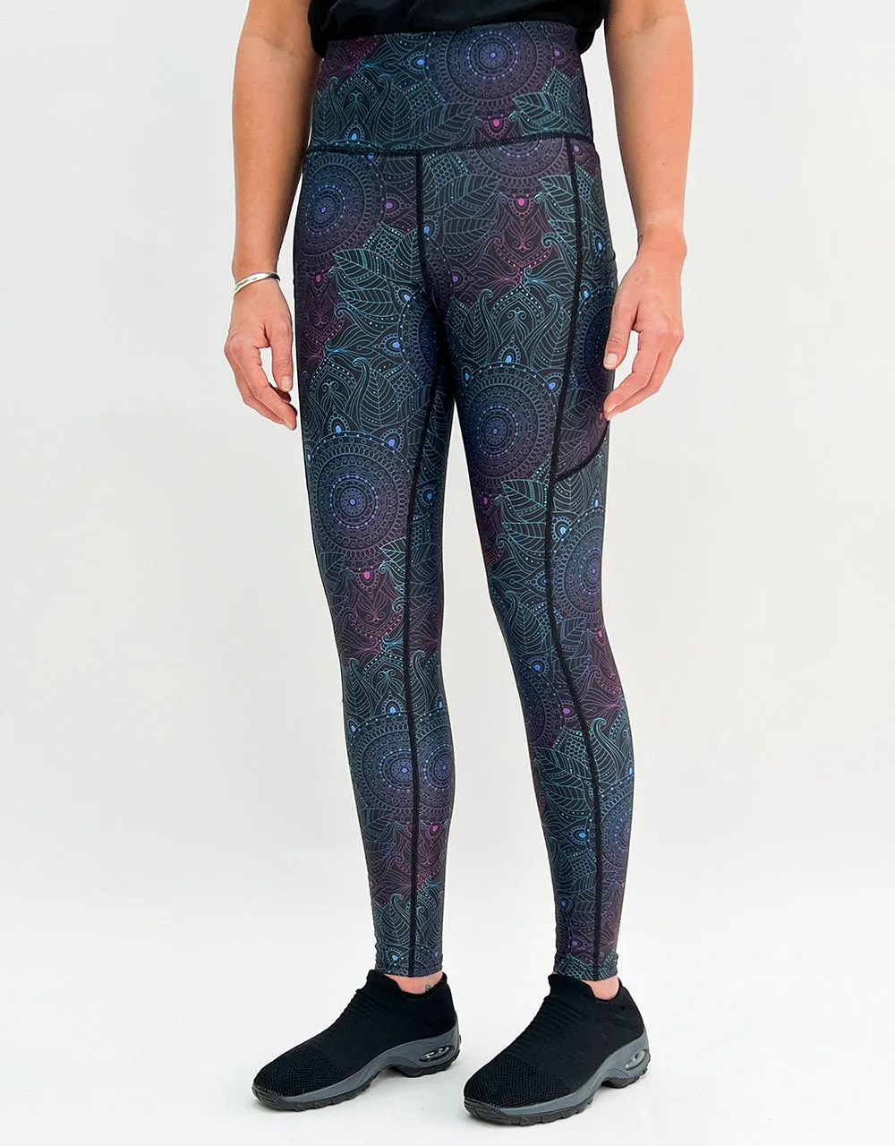 Midnight Mandala Activewear   Pockets