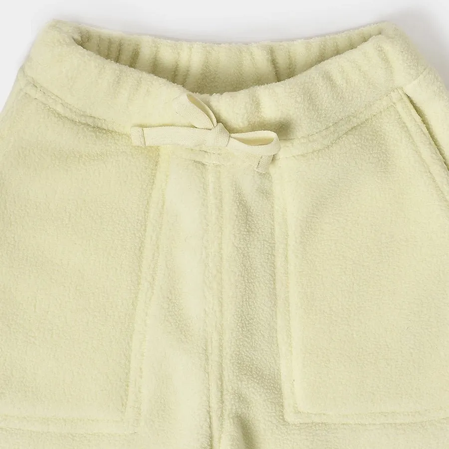 Misty Lemon Knitted Pajama