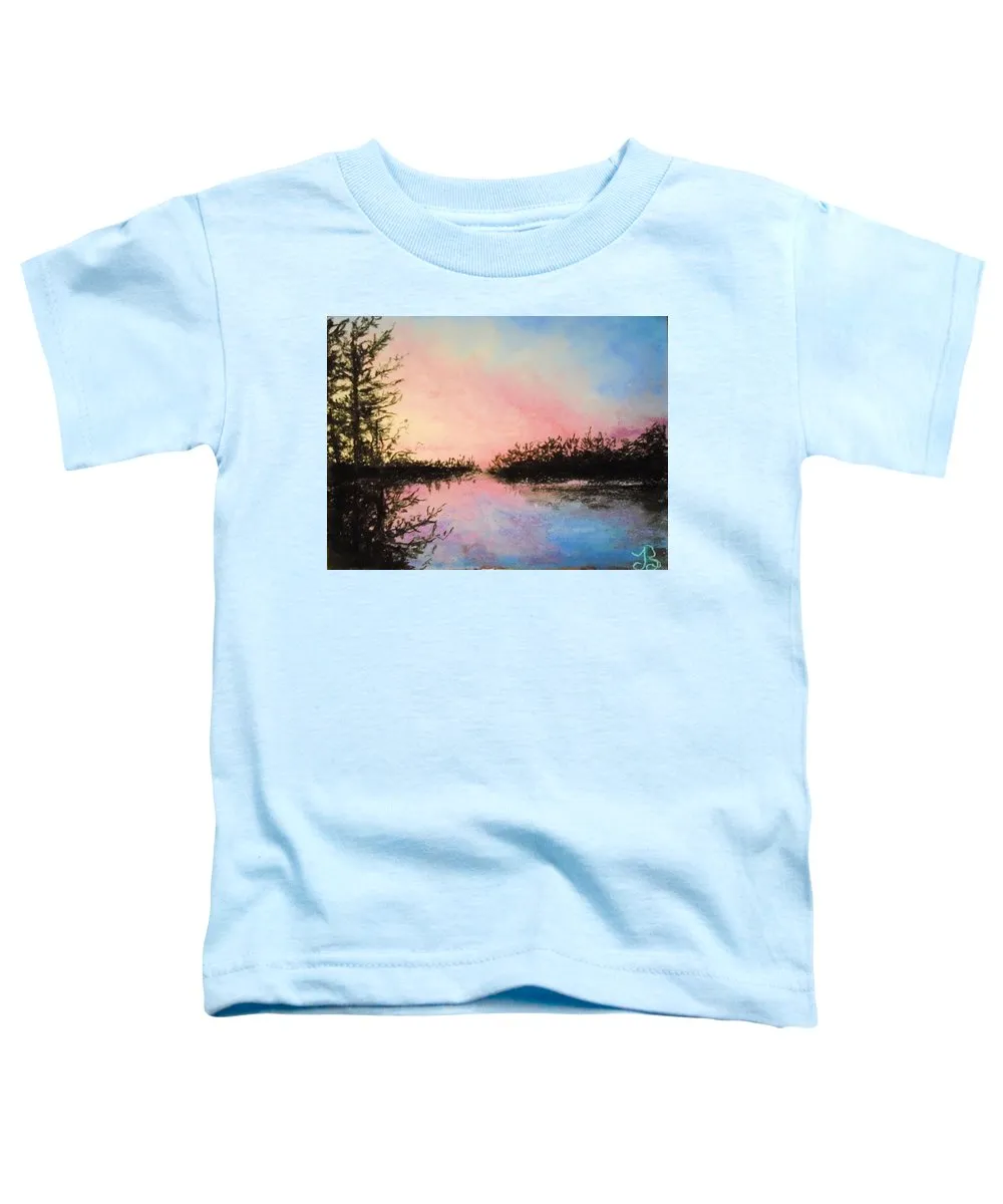 Night Streams in Sunset Dreams  - Toddler T-Shirt