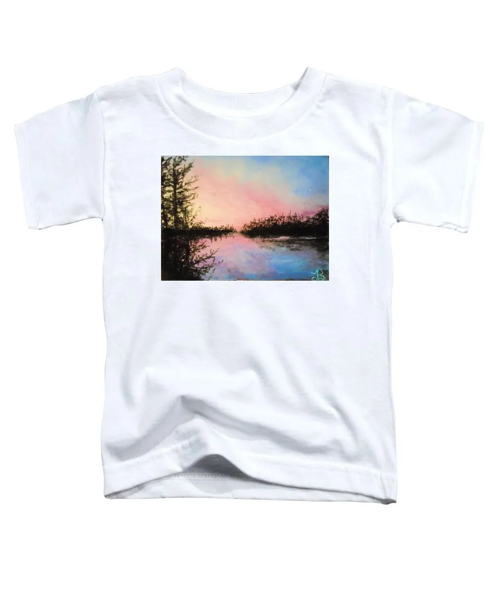 Night Streams in Sunset Dreams  - Toddler T-Shirt