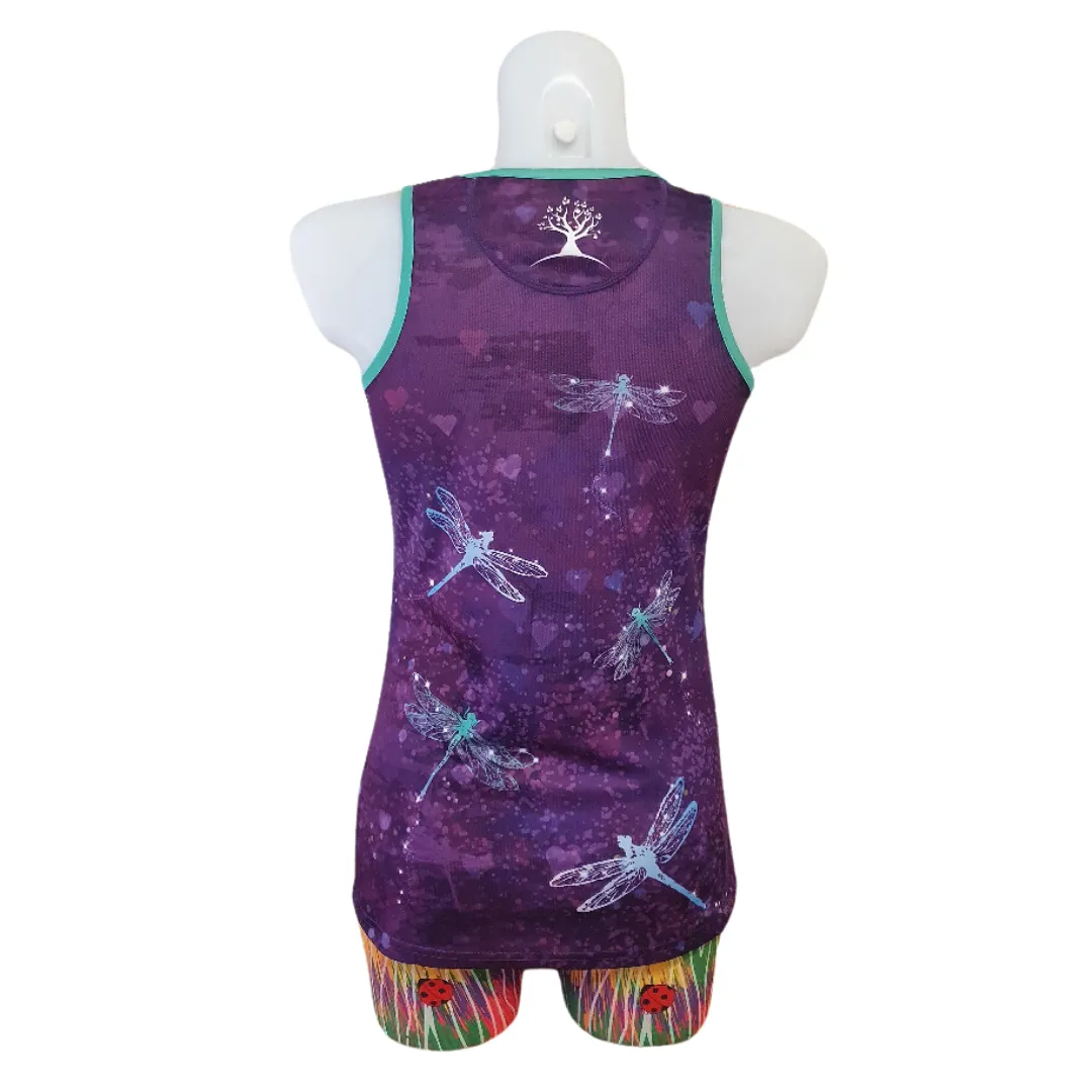 Orchard Activewear Women's Vest - Dragonfly