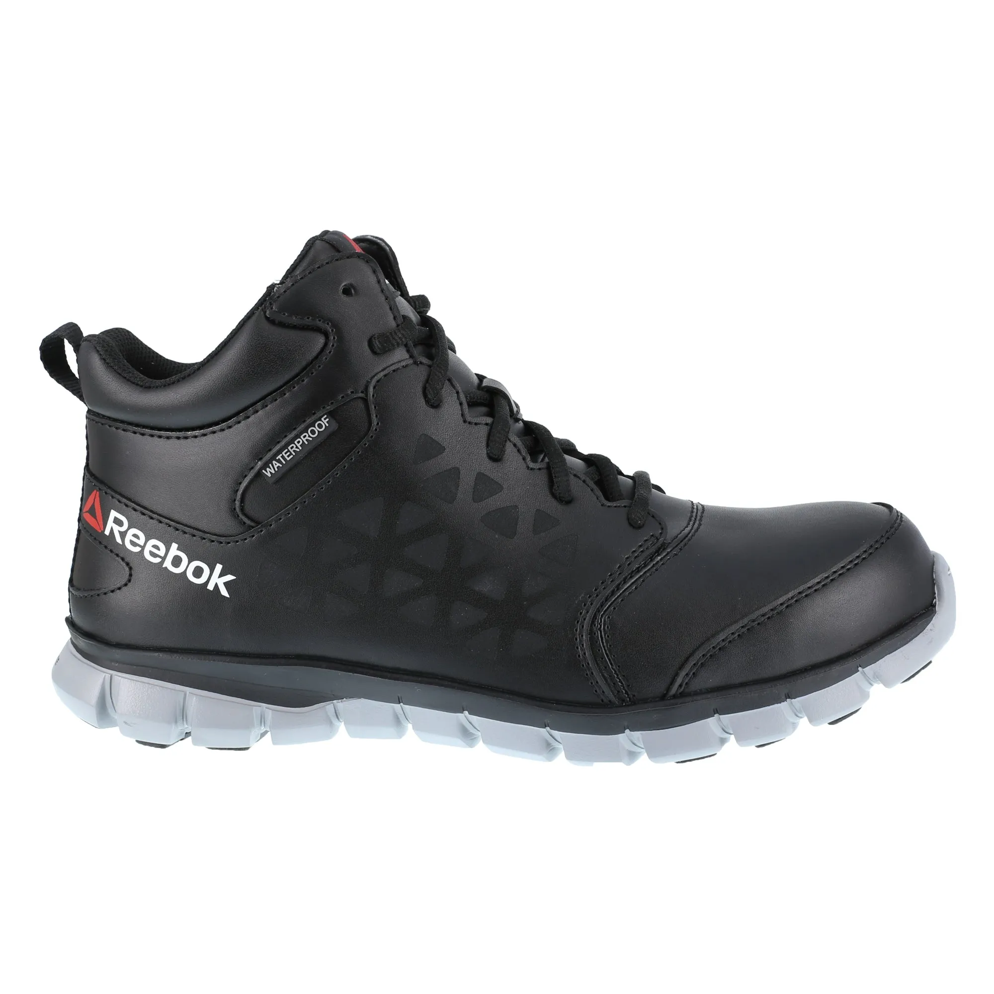 Reebok Mens Black Mesh Work Shoes Athletic Oxford ESD CT