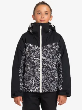 Roxy Free Jet Block Snow Jacket - Youth Girls