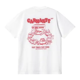 S/S FAST FOOD T-SHIRT / CARHARTT WIP / WHITE