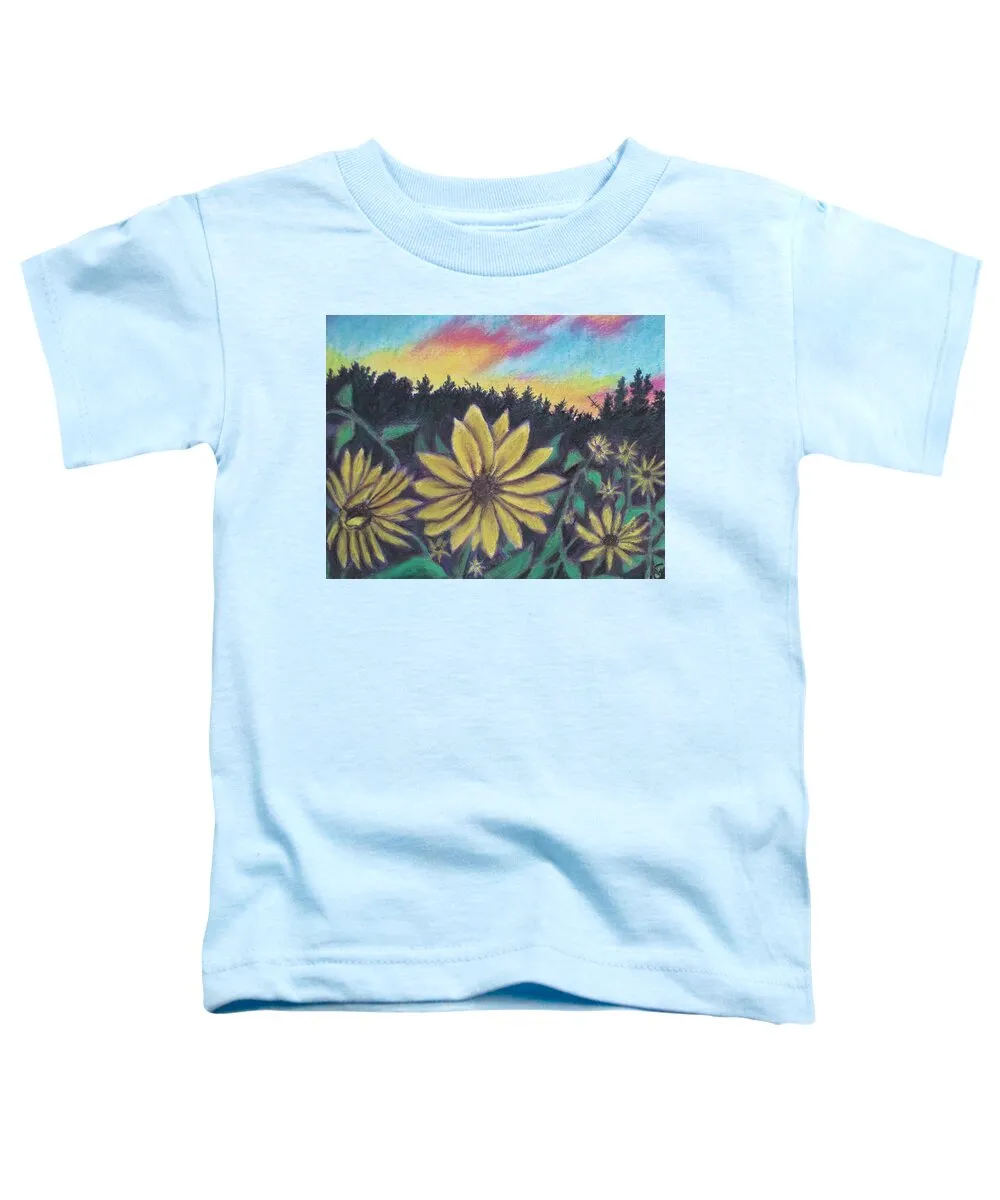 Sunflower Sunset - Toddler T-Shirt